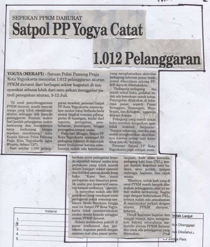 Kliping jogja terbaru