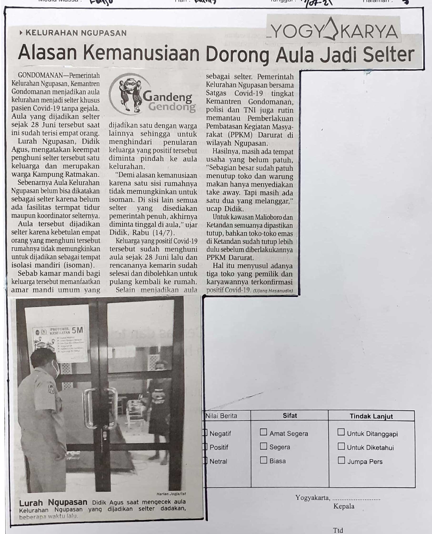 Kliping jogja terbaru