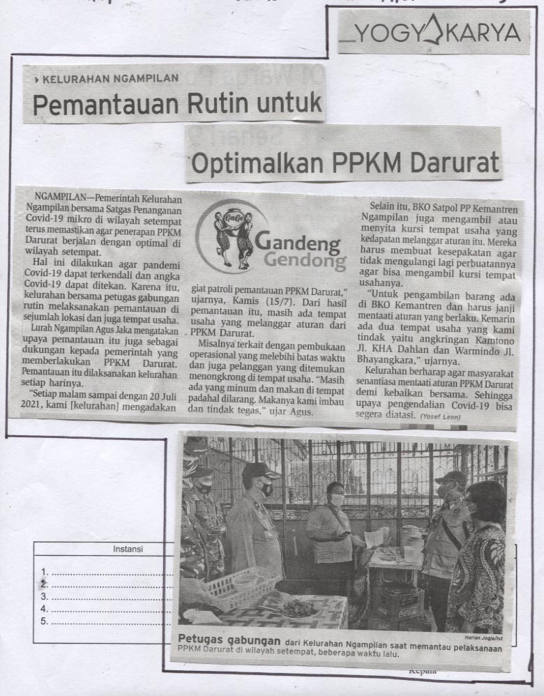 Kliping jogja terbaru
