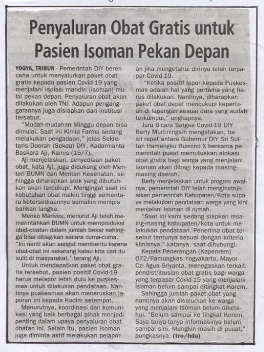 Kliping jogja terbaru
