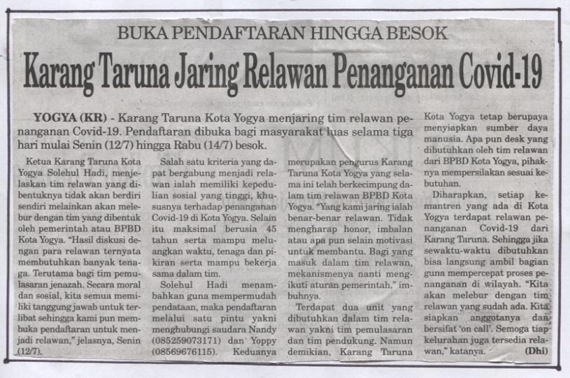 Kliping jogja terbaru