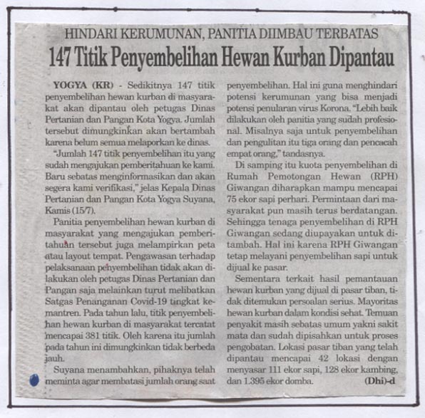 Kliping jogja terbaru