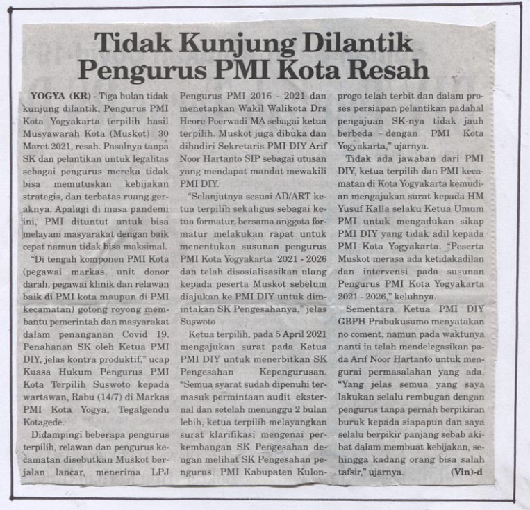 Kliping jogja terbaru