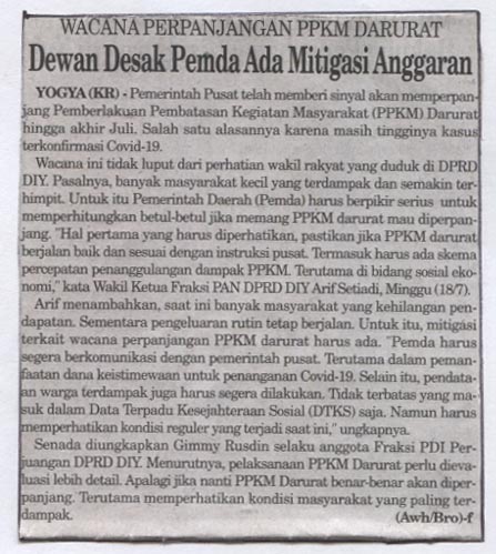 Kliping jogja terbaru