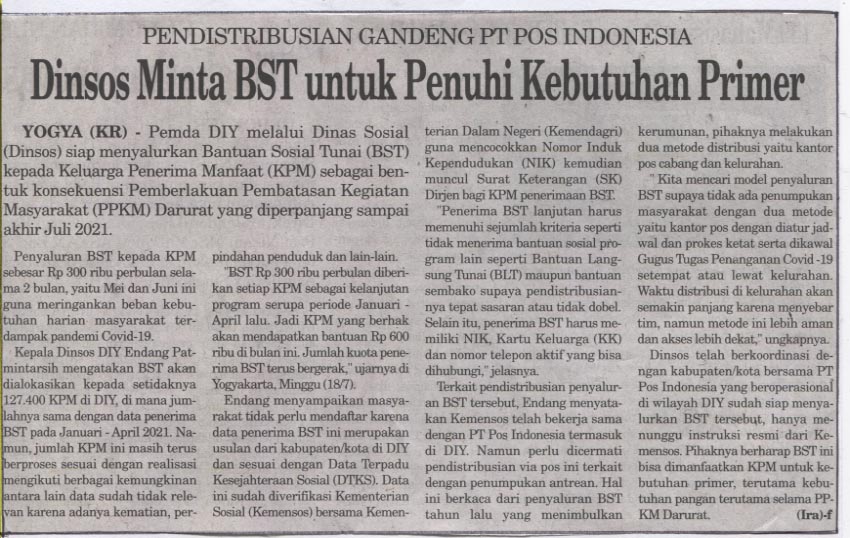 Kliping jogja terbaru