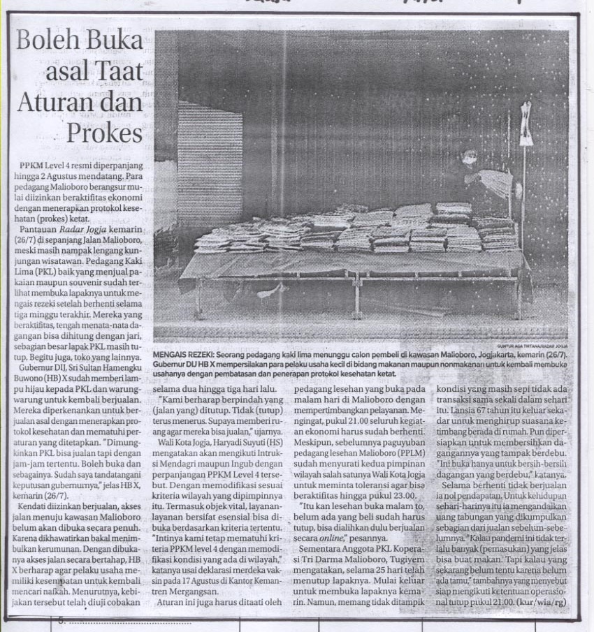 Kliping jogja terbaru