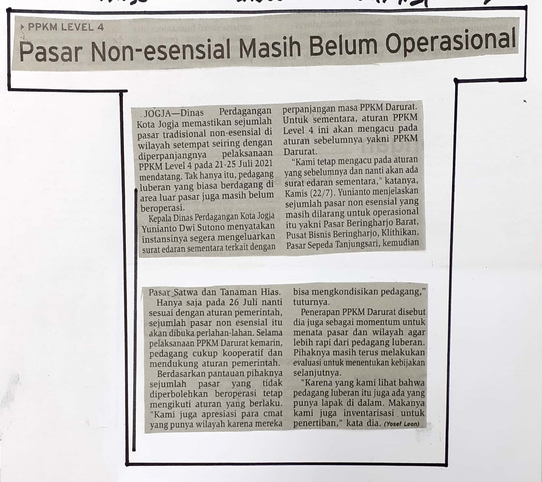Kliping jogja terbaru