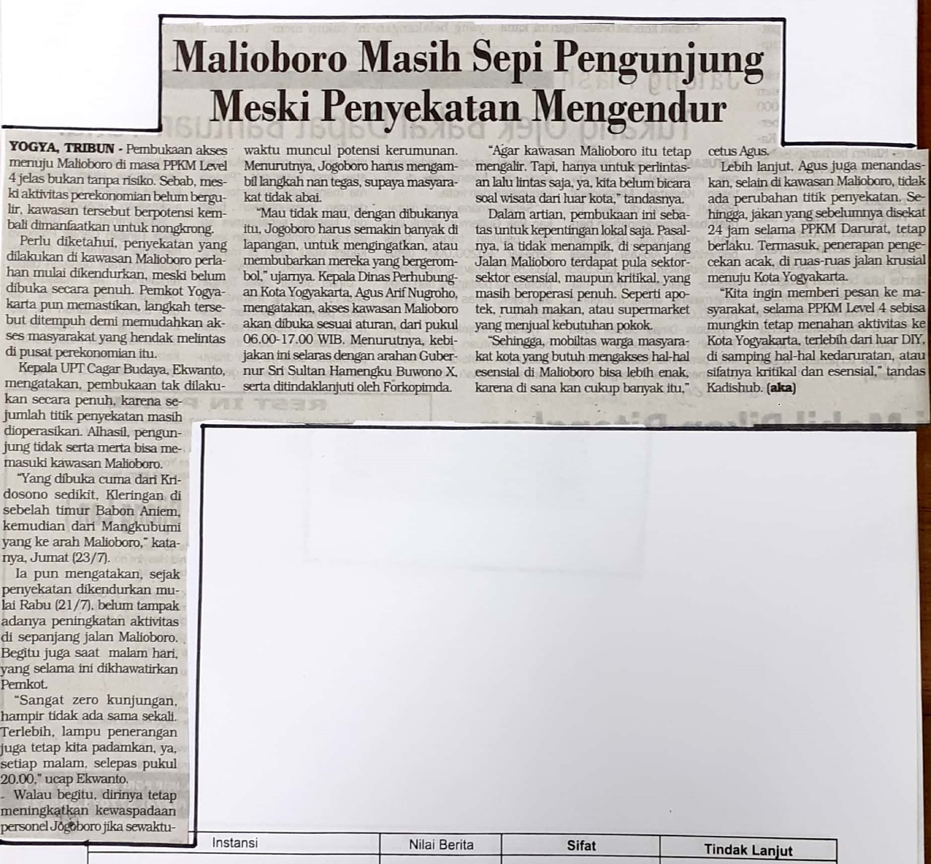 Kliping jogja terbaru