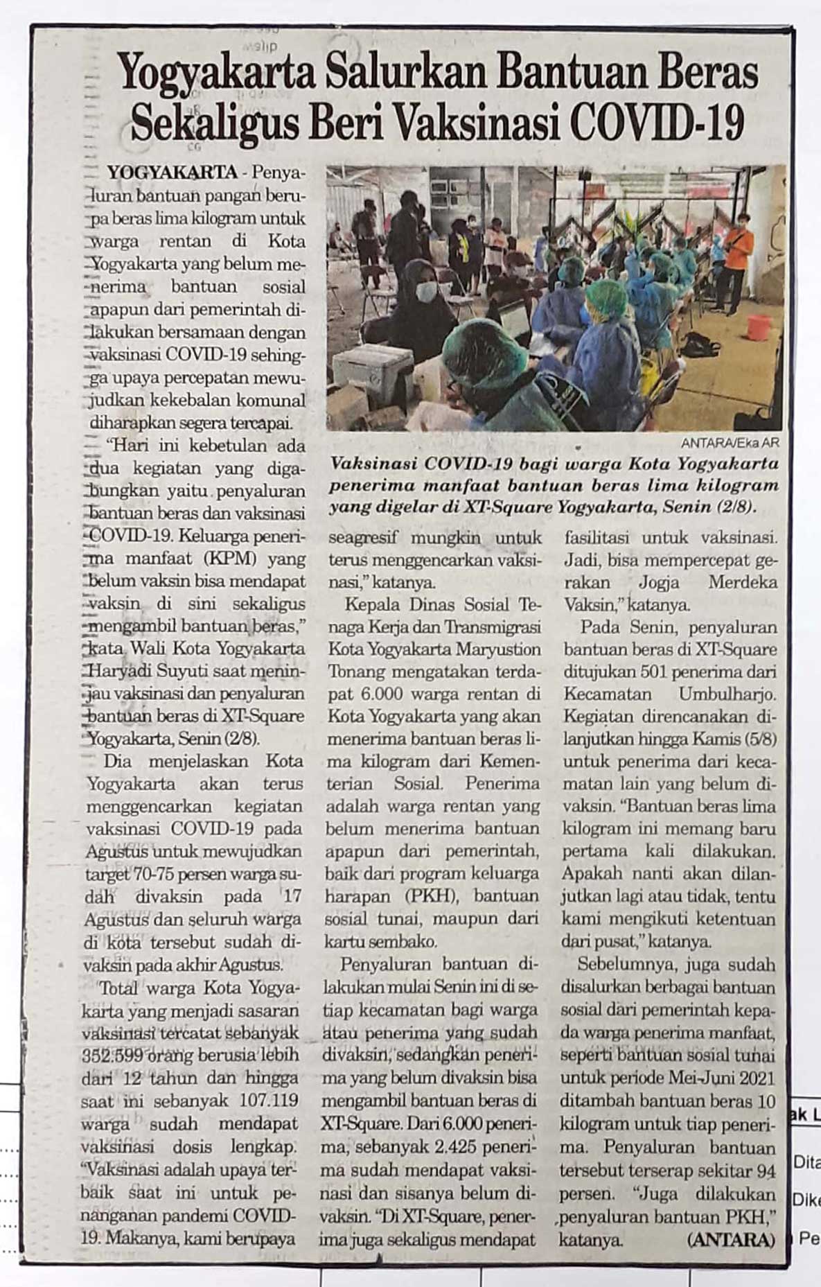 Kliping jogja terbaru