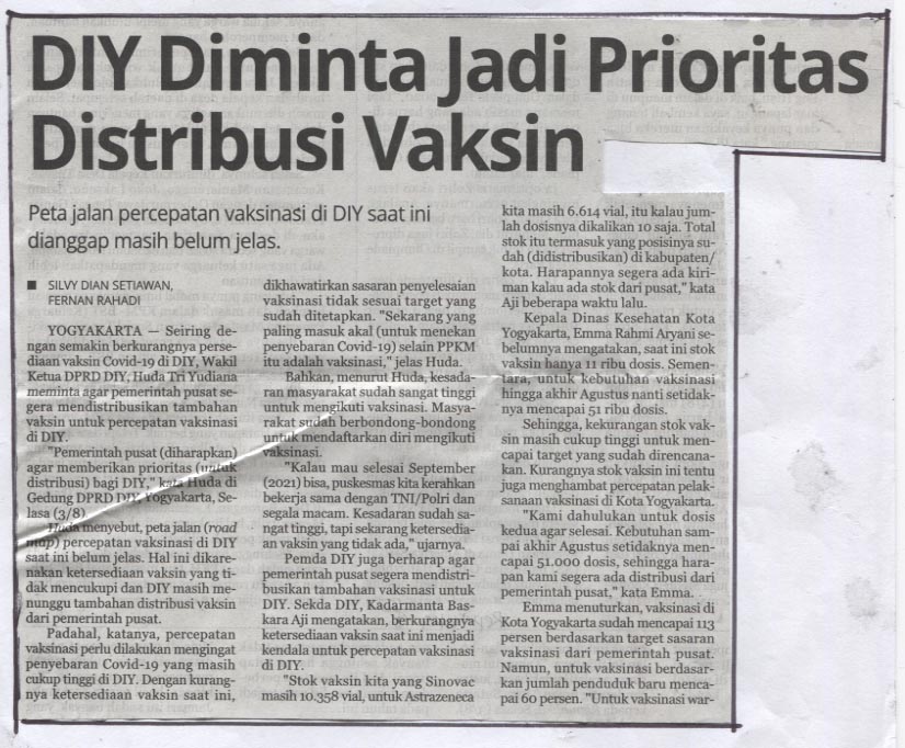 Kliping jogja terbaru
