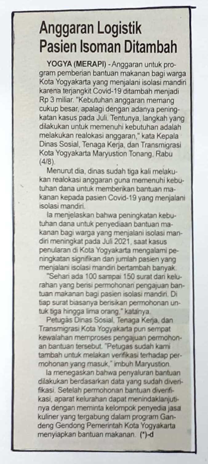Kliping jogja terbaru