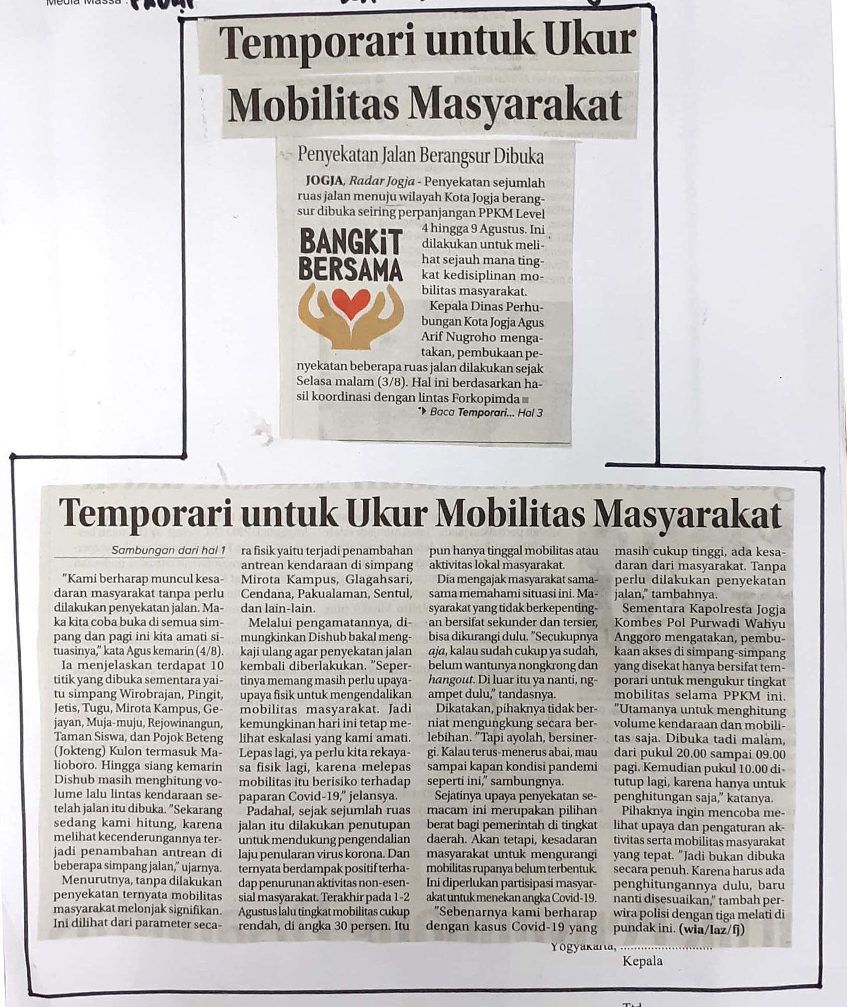 Kliping jogja terbaru