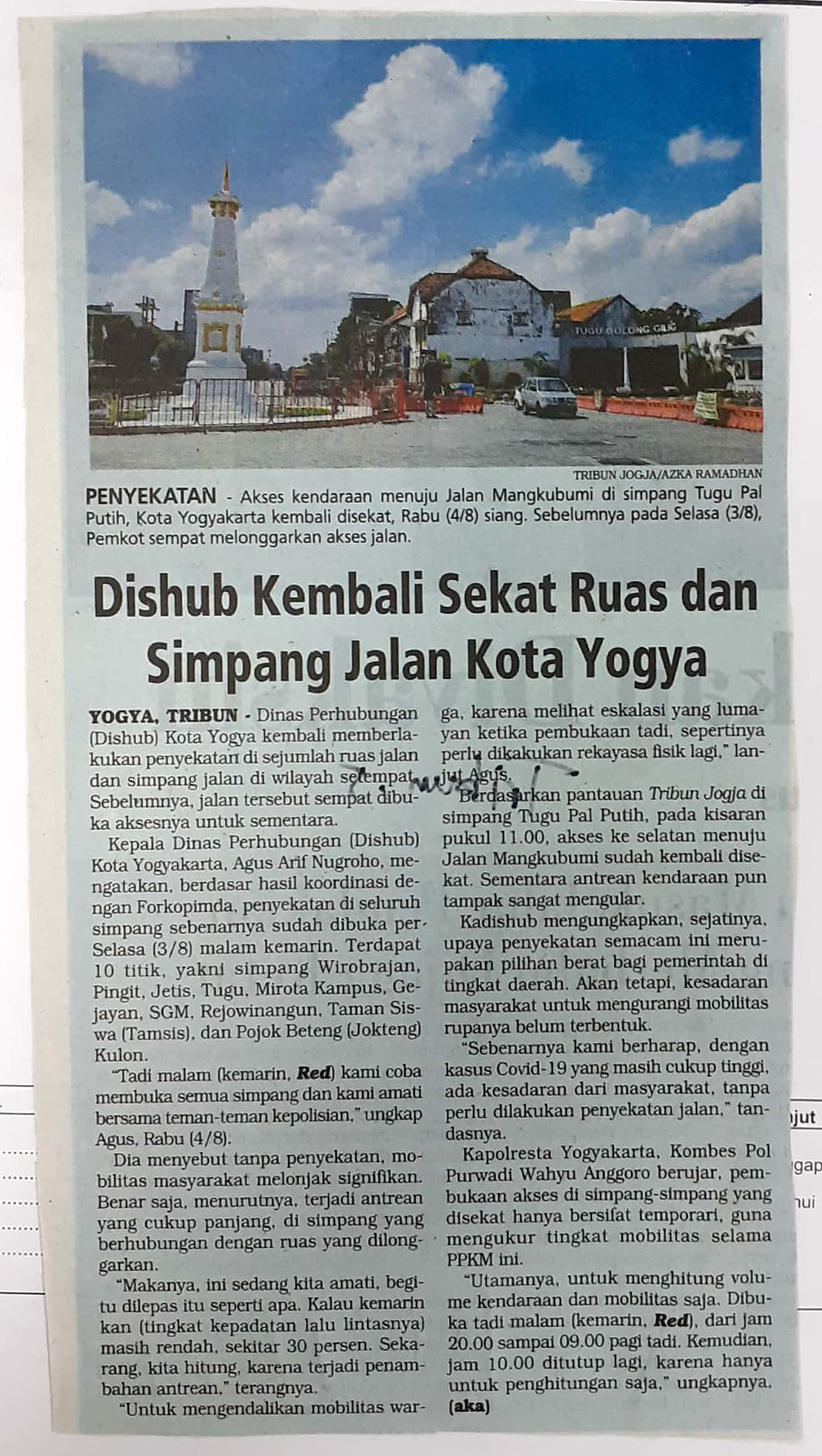 Kliping jogja terbaru