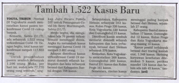 Kliping jogja terbaru