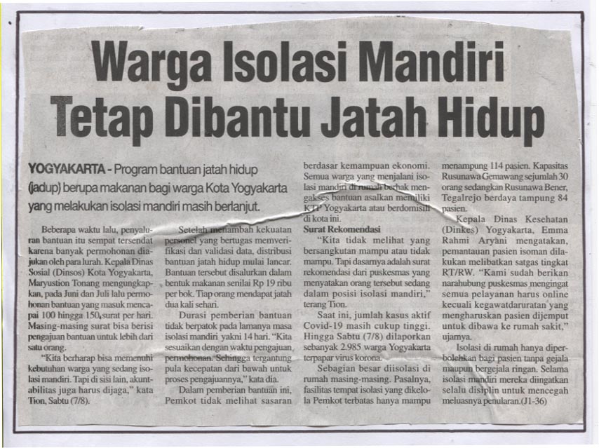 Kliping jogja terbaru