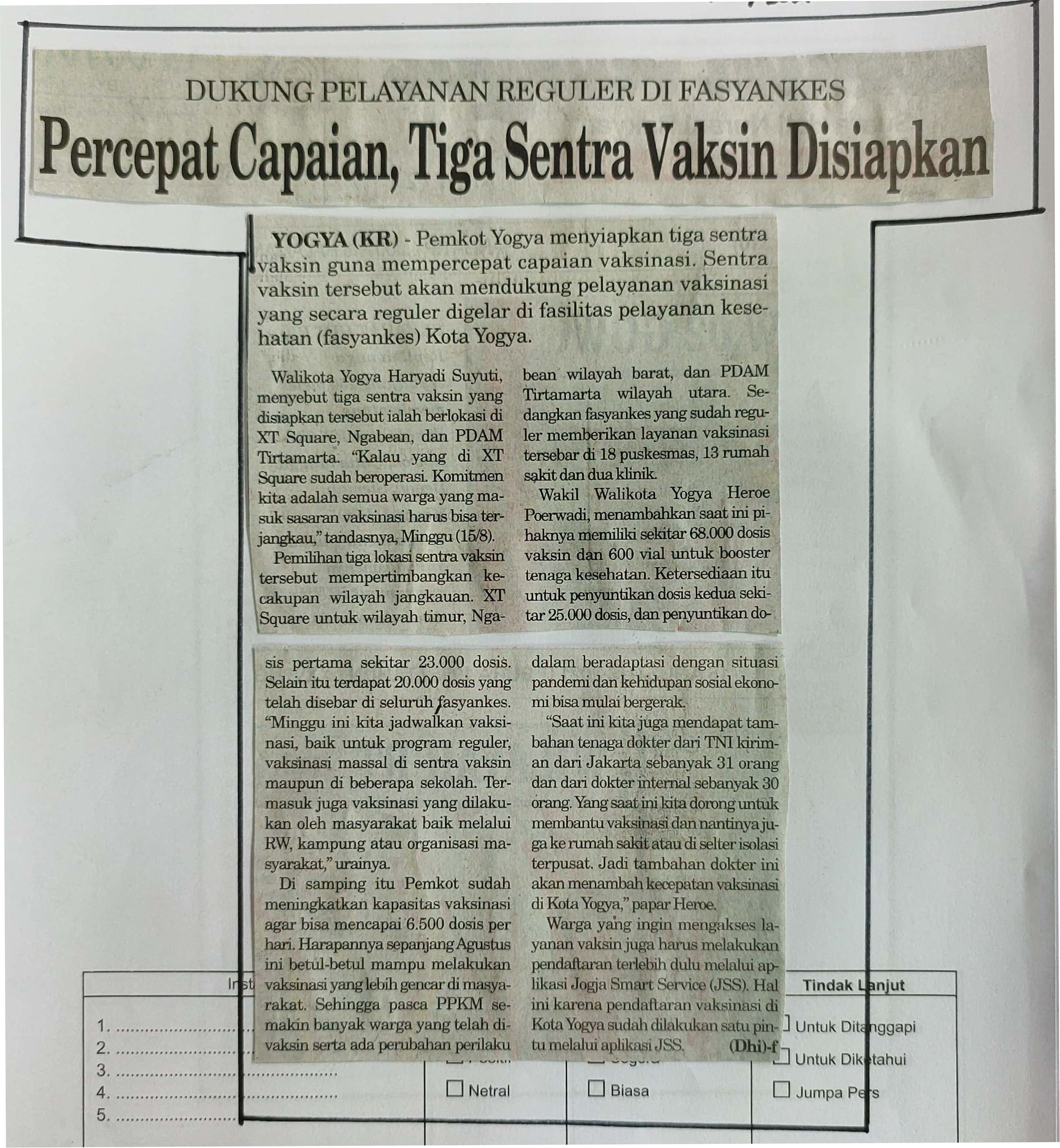 Kliping jogja terbaru