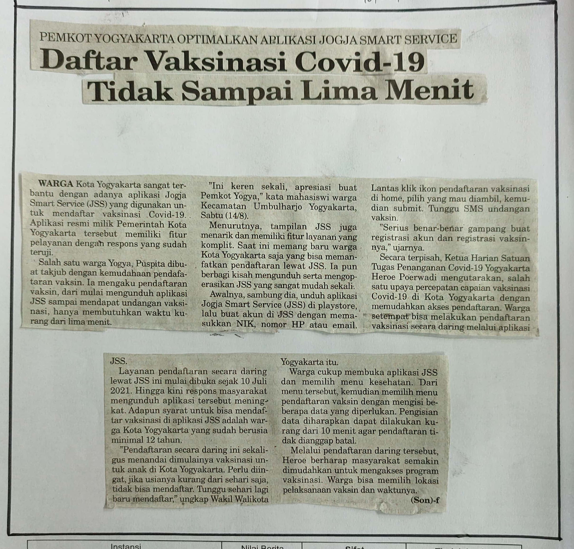Kliping jogja terbaru