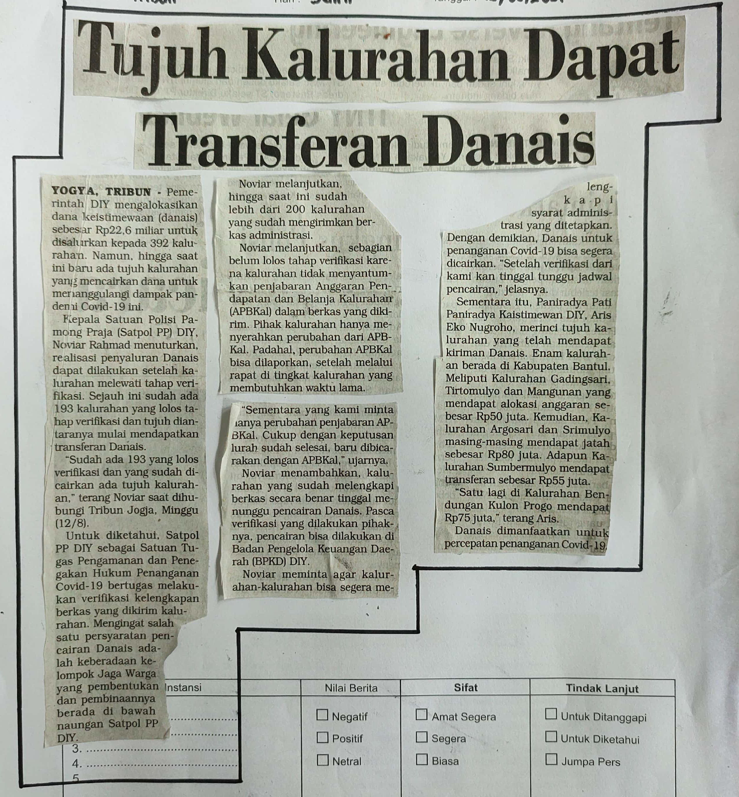 Kliping jogja terbaru