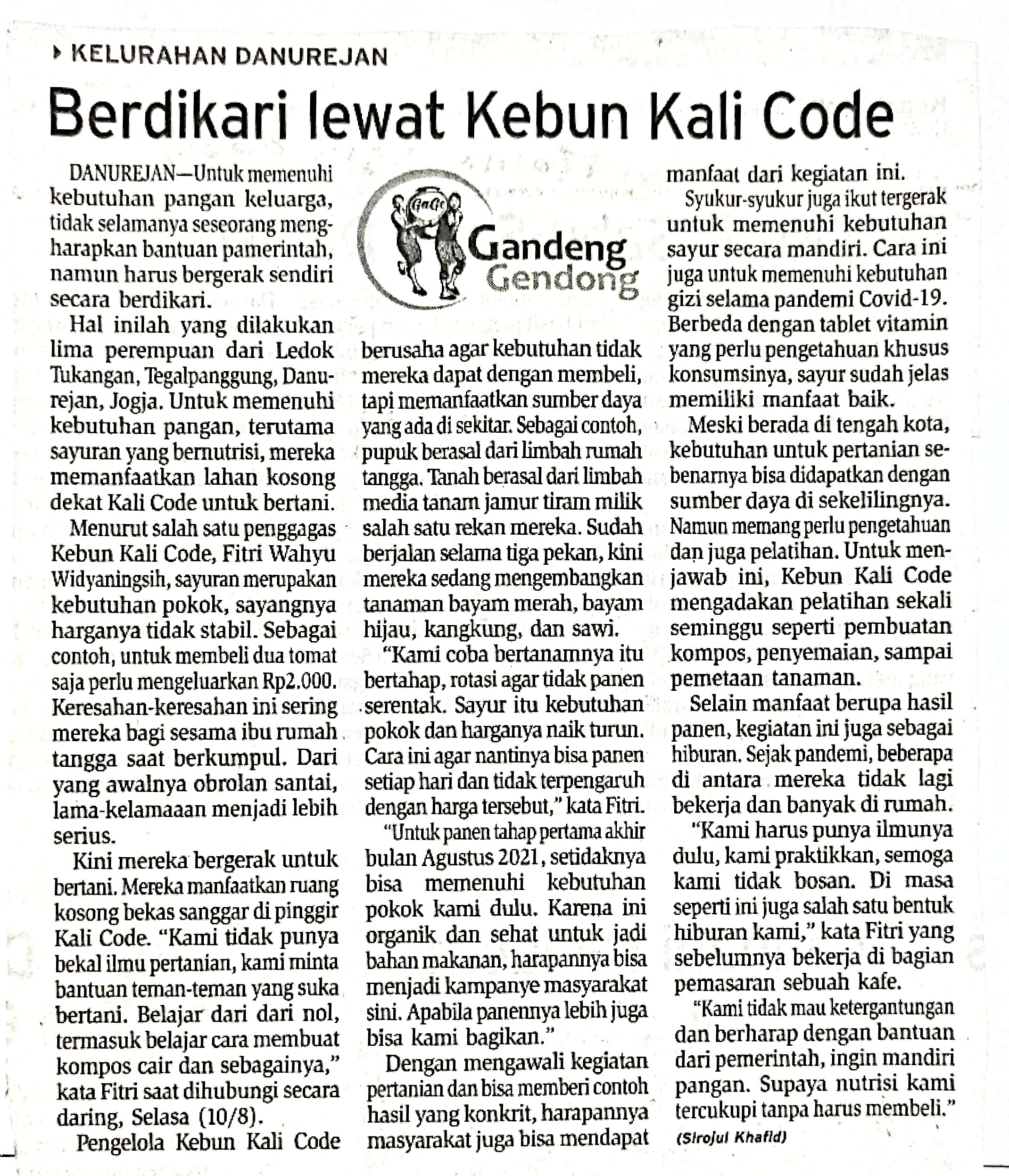 Kliping jogja terbaru