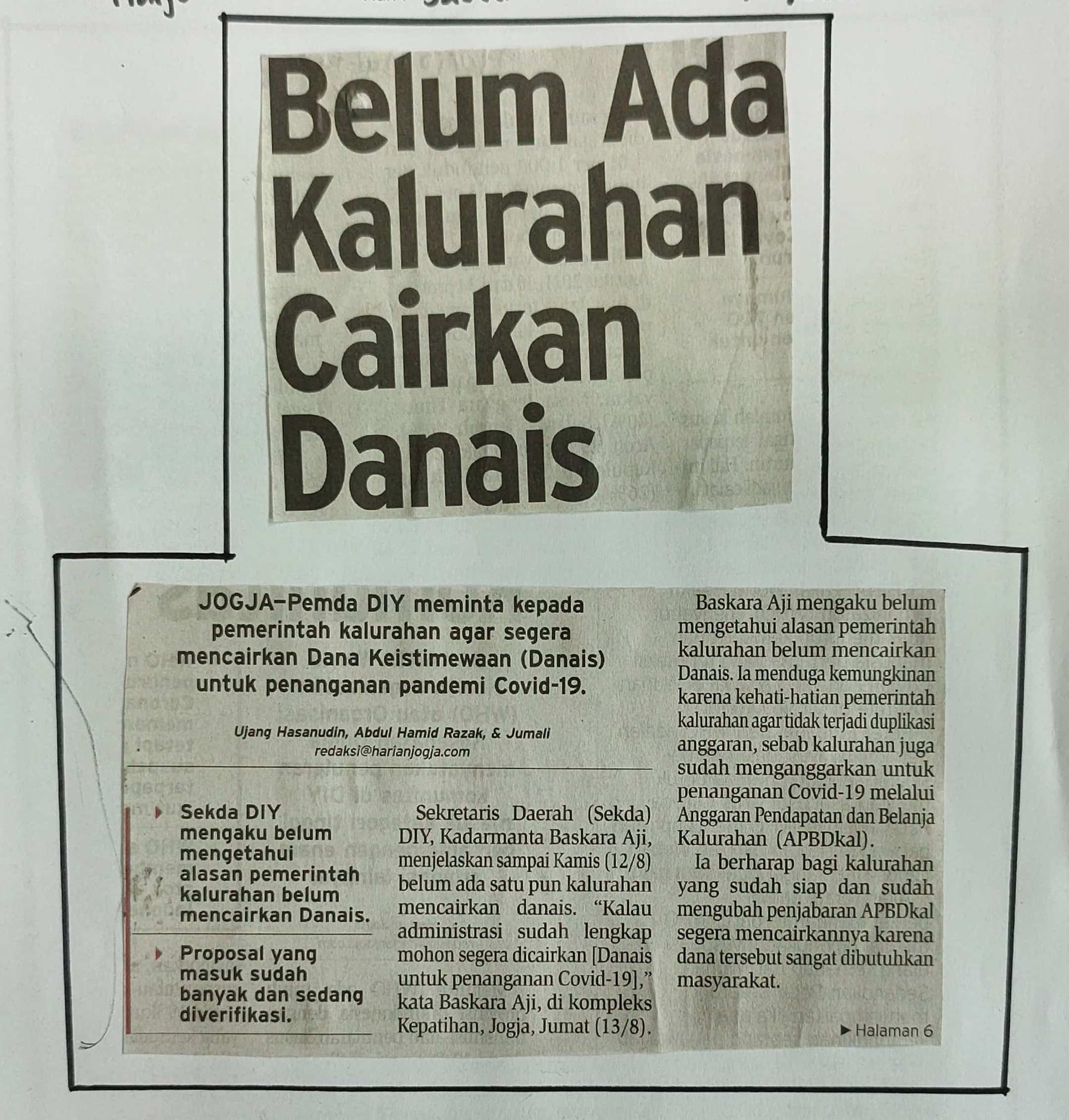Kliping jogja terbaru