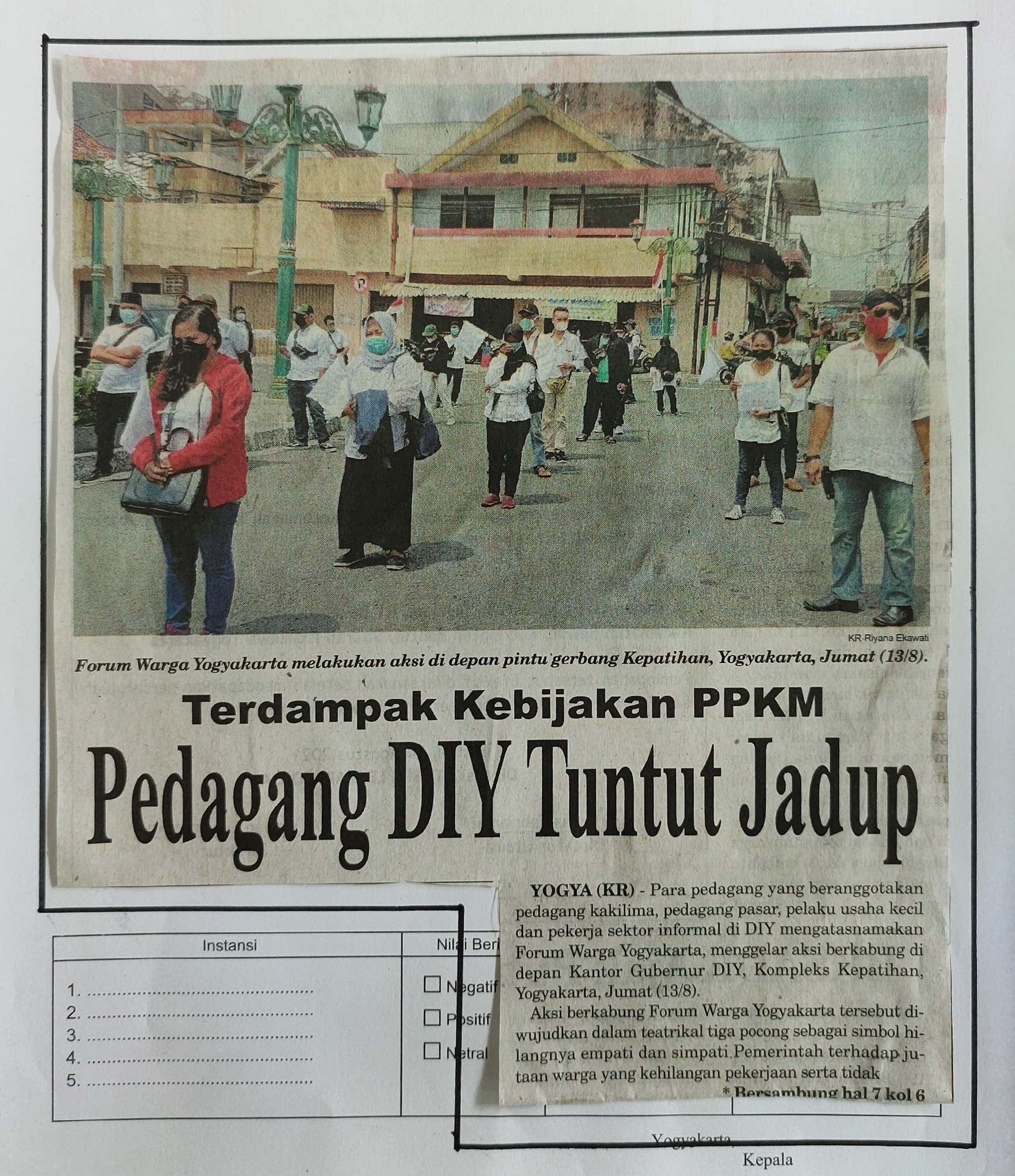 Kliping jogja terbaru