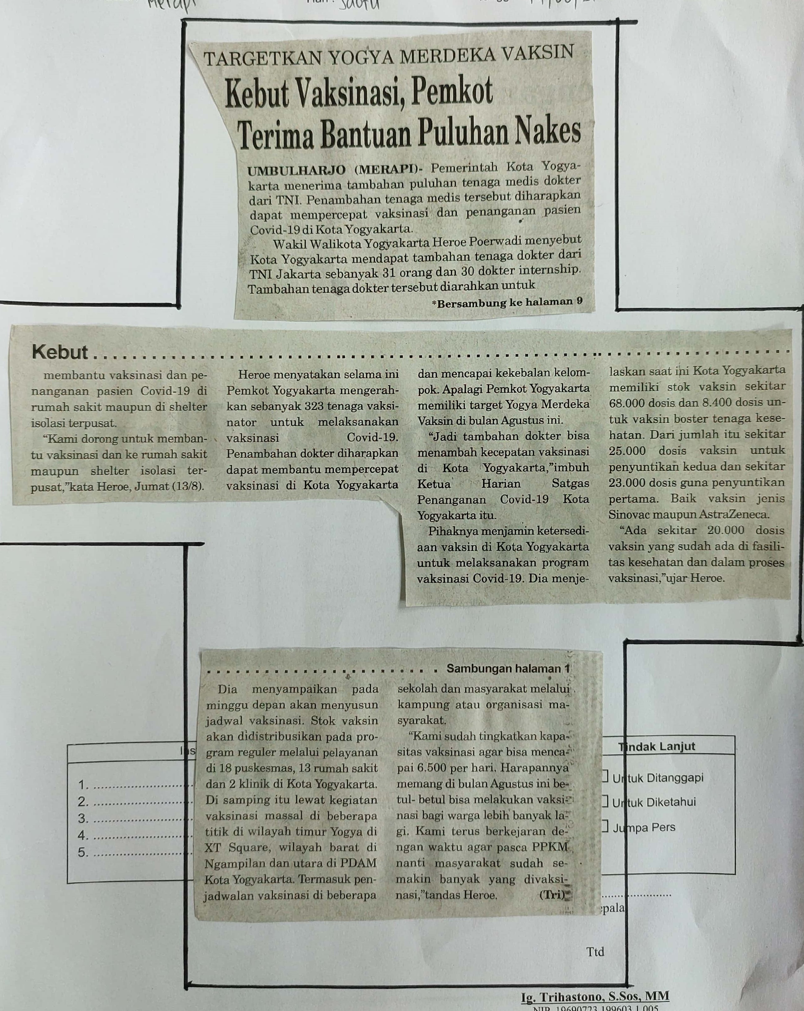 Kliping jogja terbaru
