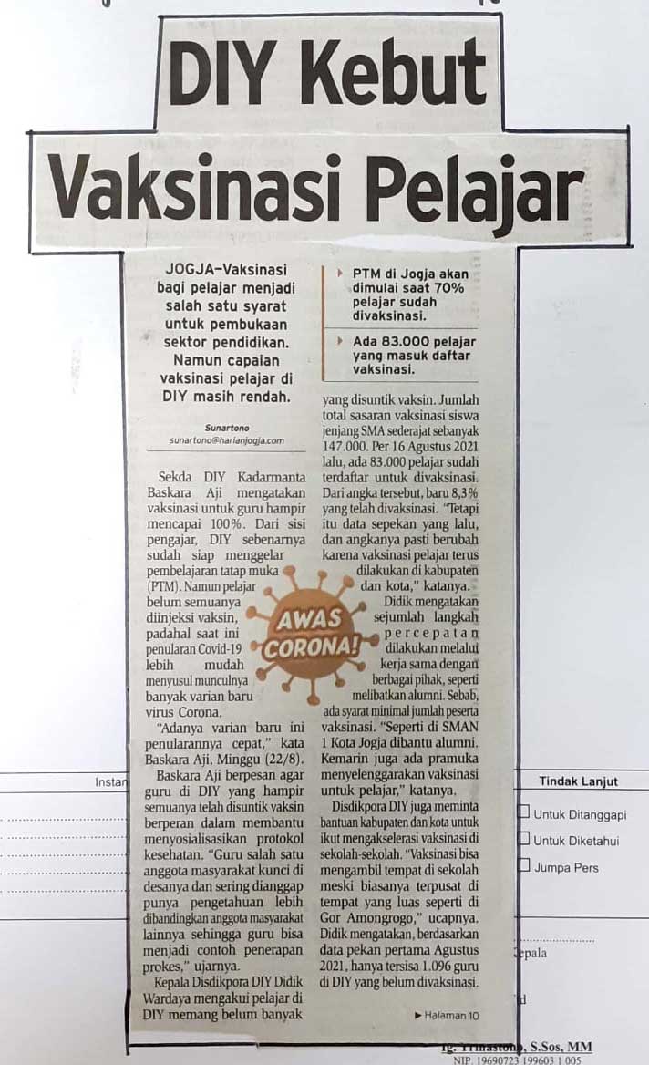 Kliping jogja terbaru