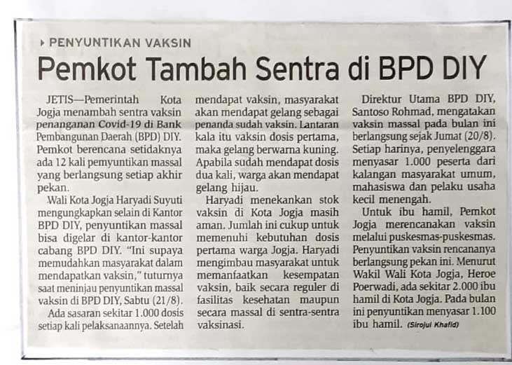 Kliping jogja terbaru