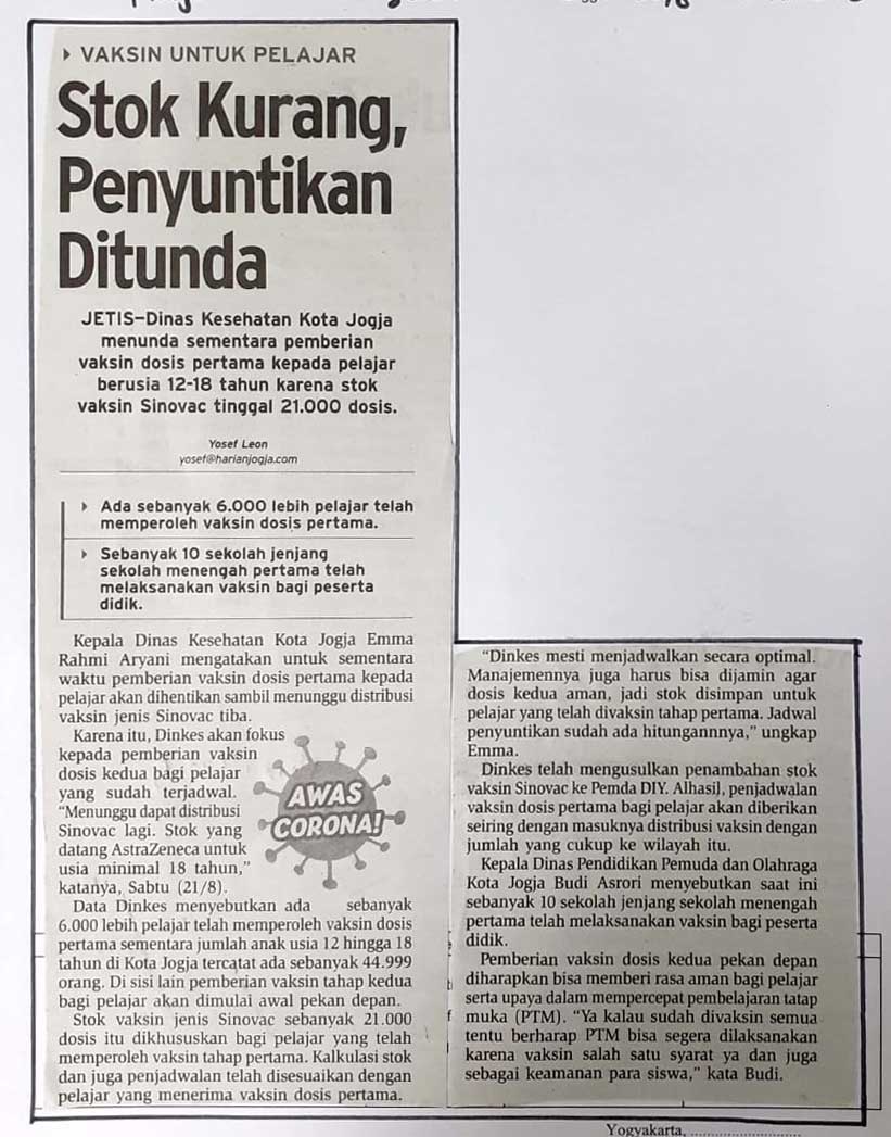 Kliping jogja terbaru