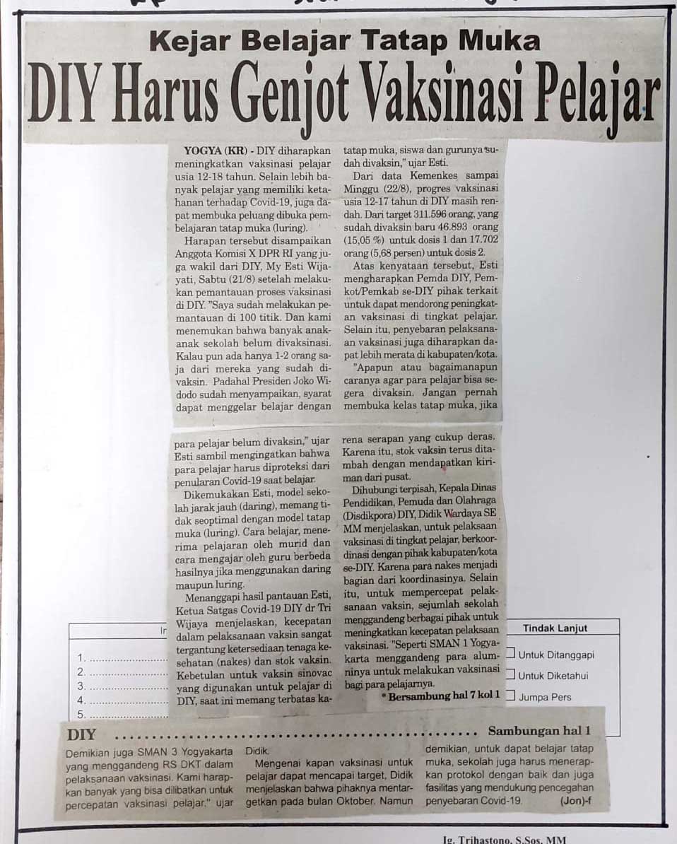 Kliping jogja terbaru