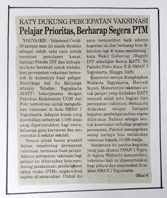 Kliping jogja terbaru