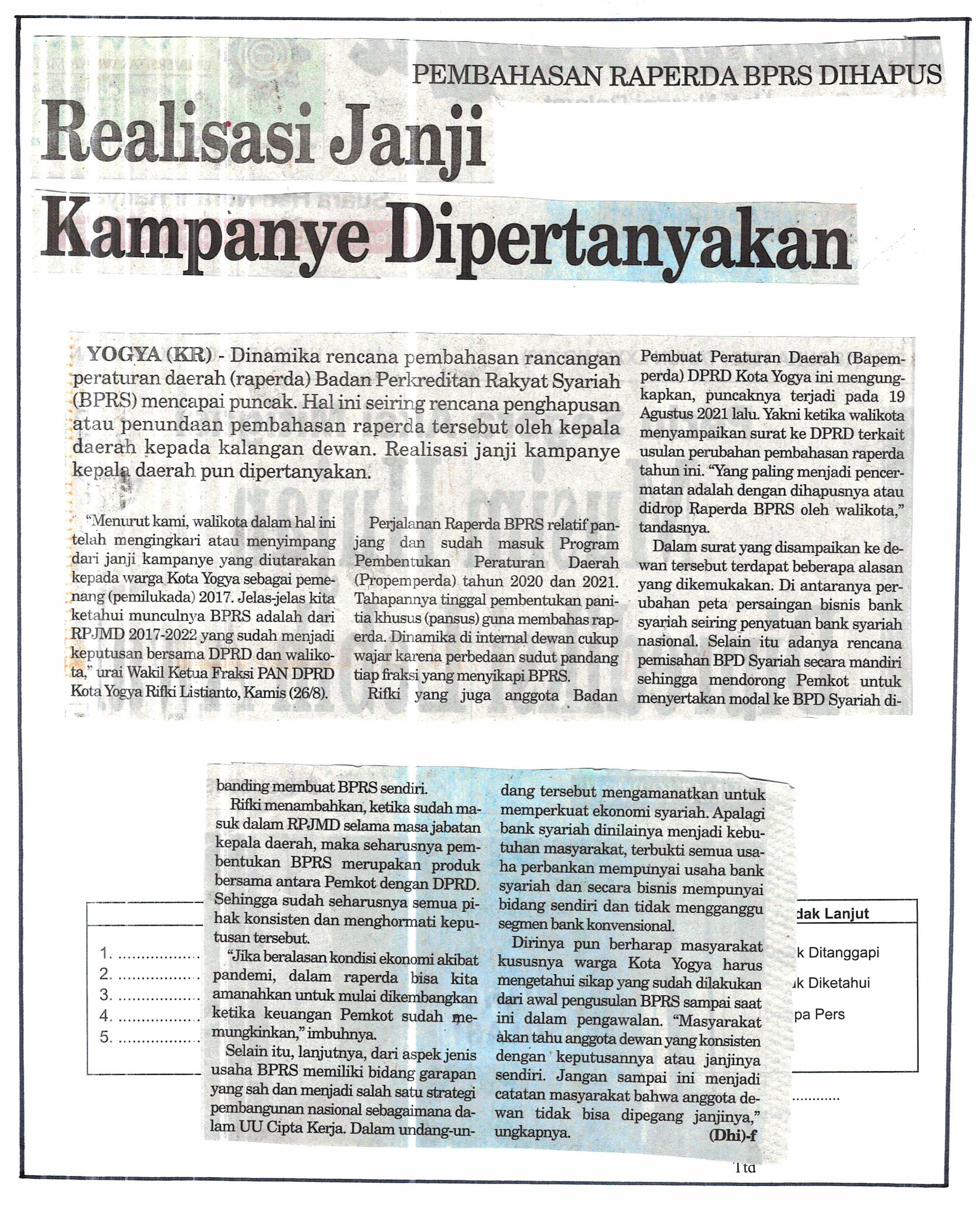 Kliping jogja terbaru