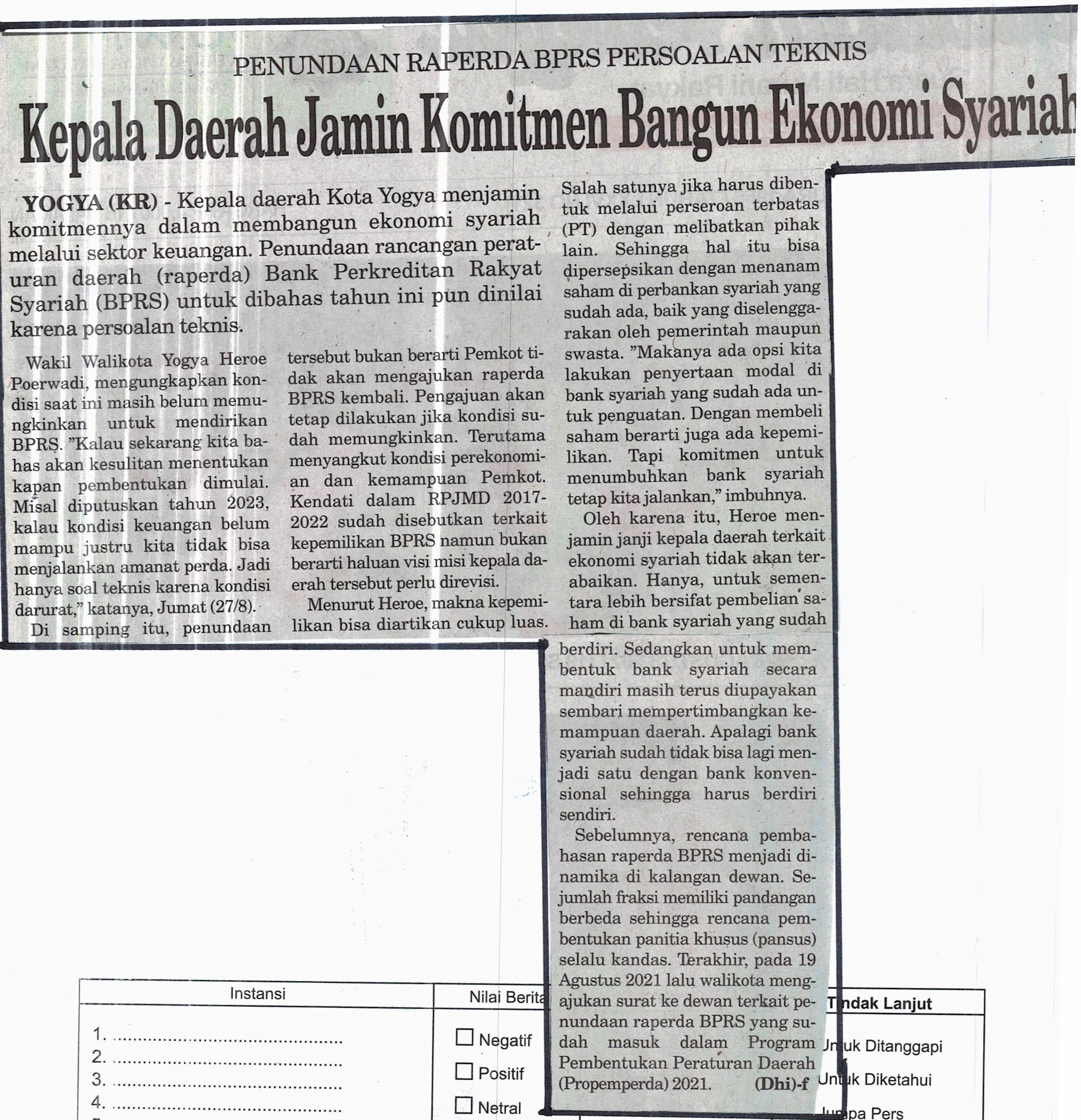 Kliping jogja terbaru