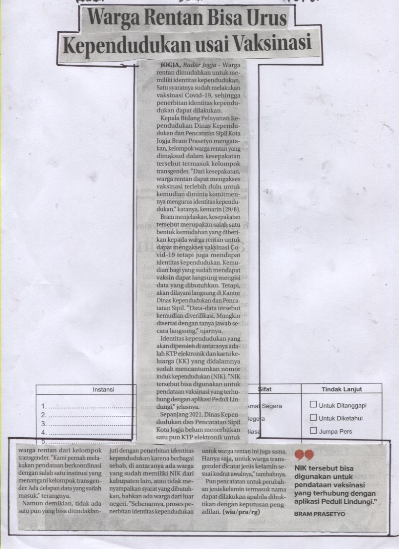 Kliping jogja terbaru