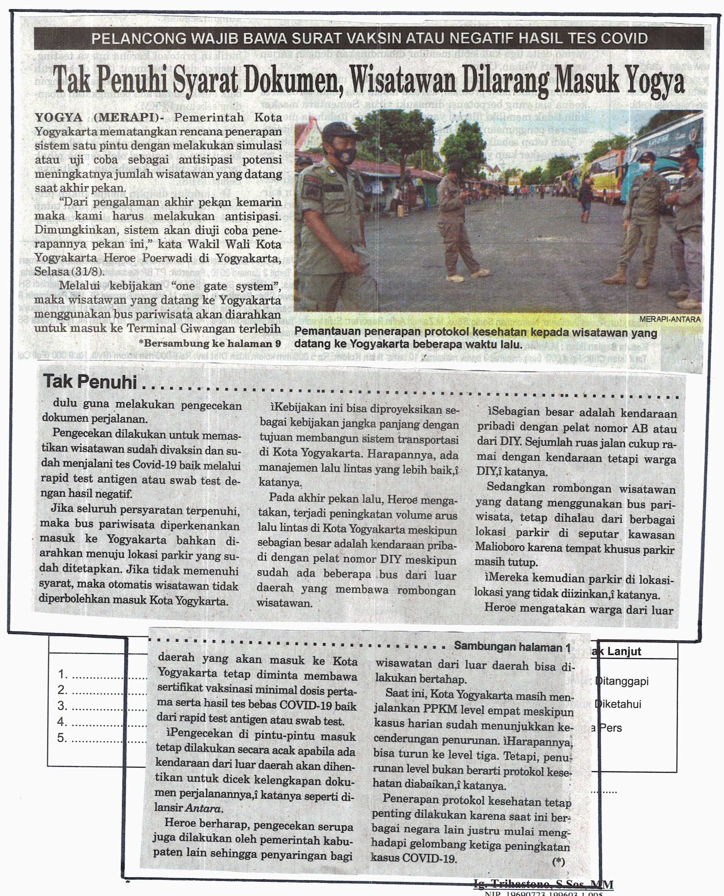 Kliping jogja terbaru