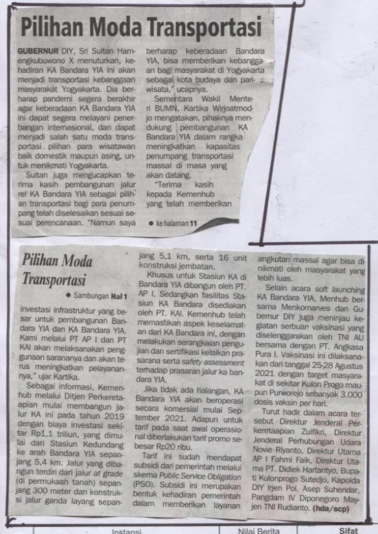 Kliping jogja terbaru