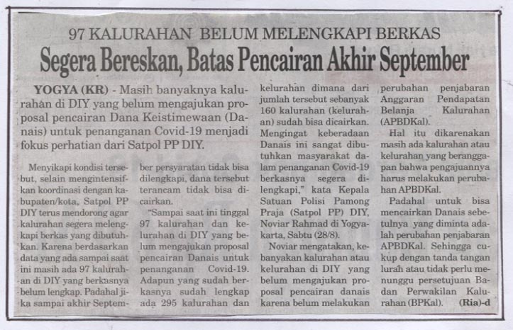 Kliping jogja terbaru