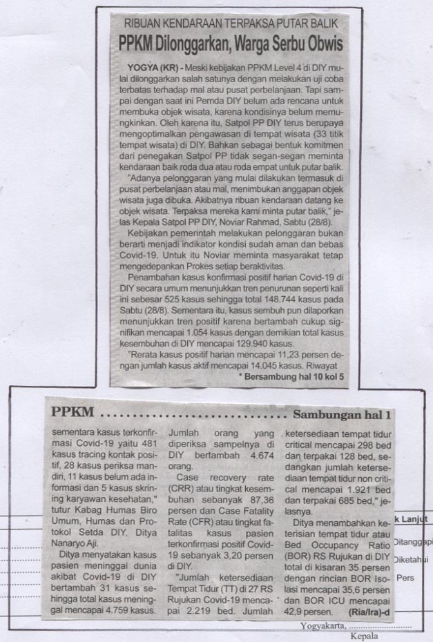Kliping jogja terbaru