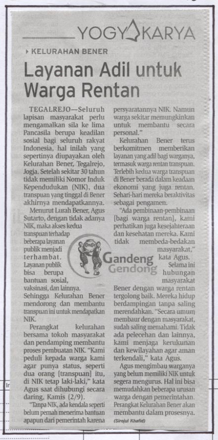 Kliping jogja terbaru