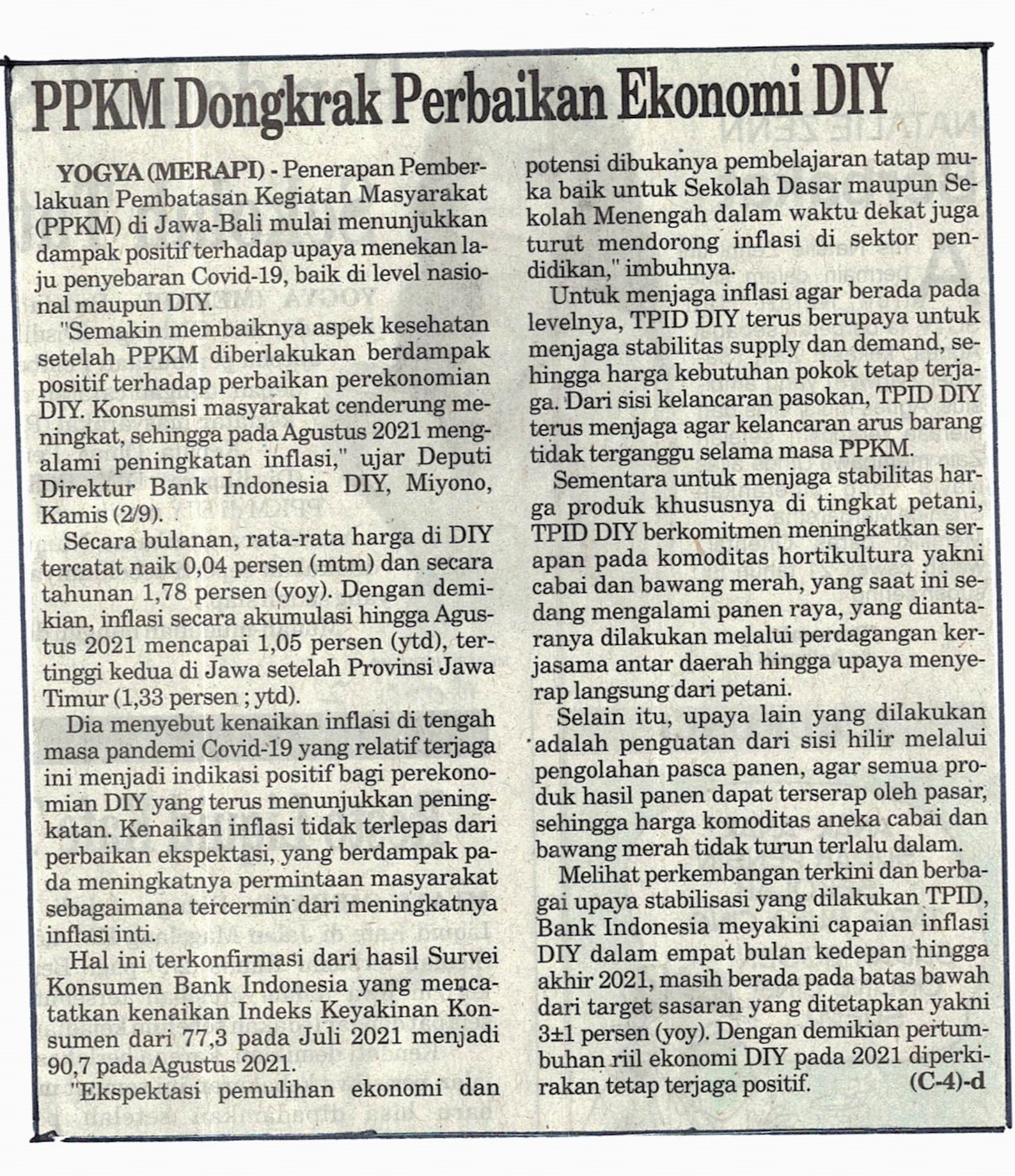 Kliping jogja terbaru