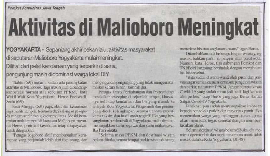 Kliping jogja terbaru