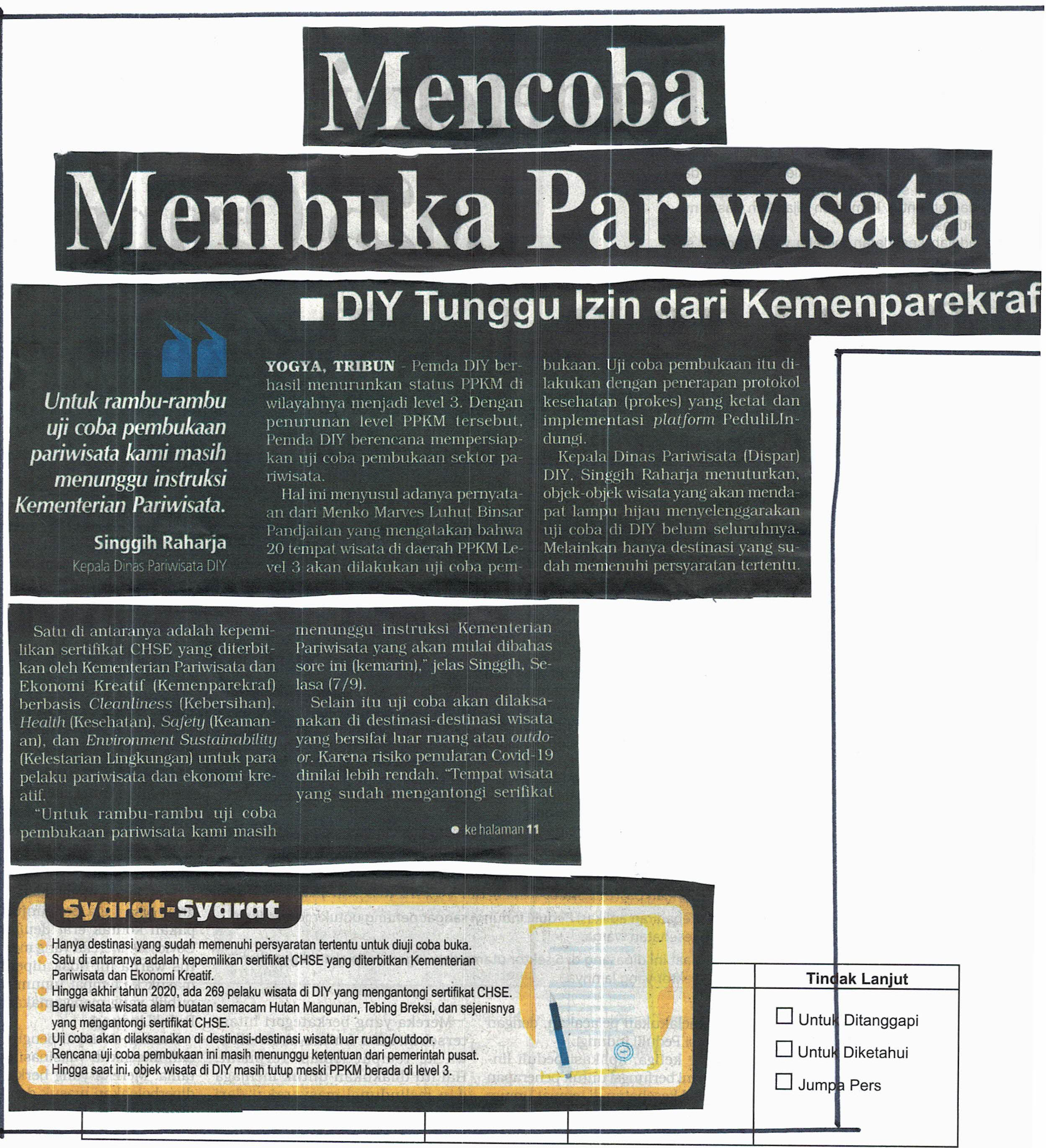 Kliping jogja terbaru