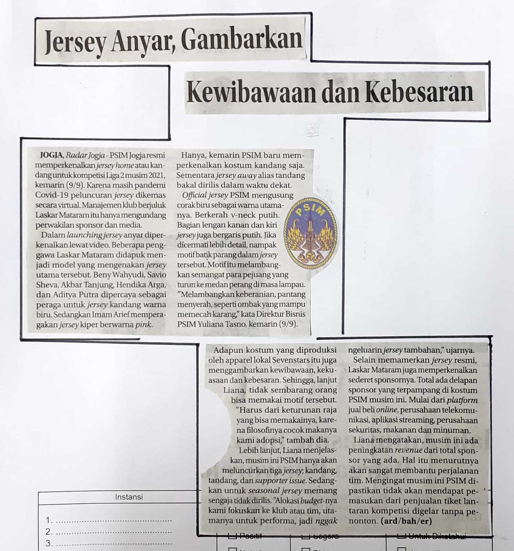 Kliping jogja terbaru