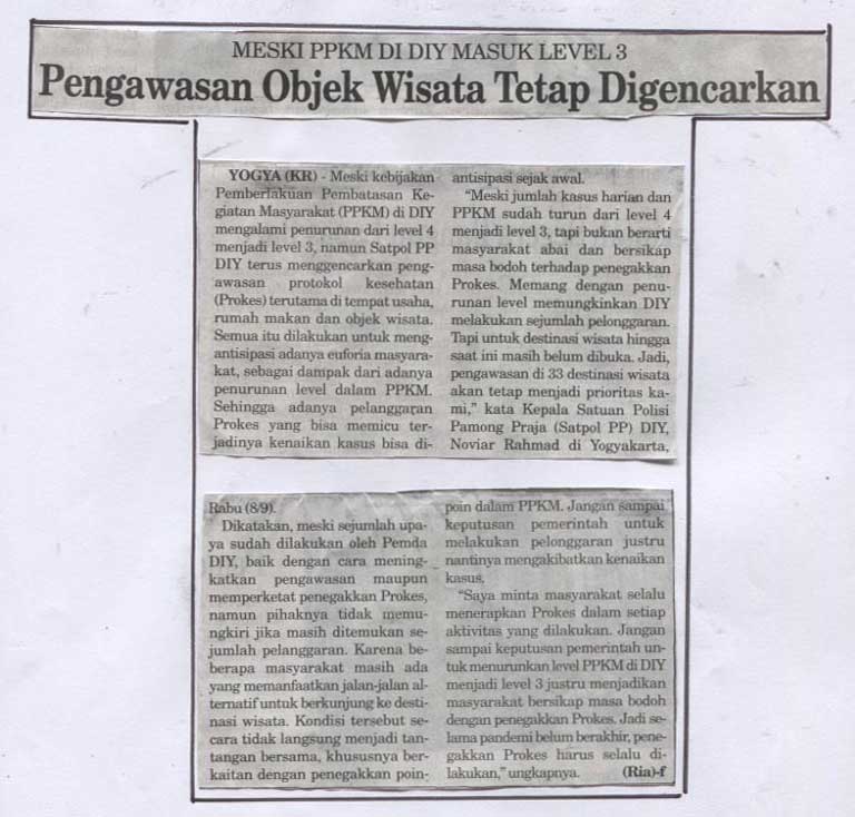 Kliping jogja terbaru