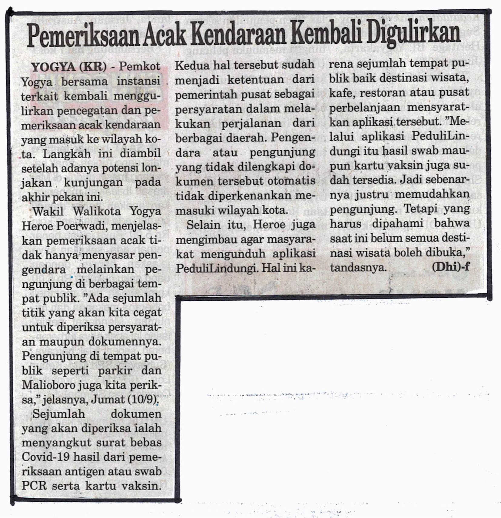 Kliping jogja terbaru