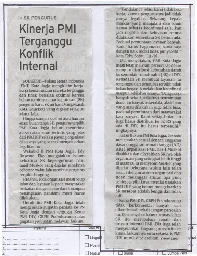 Kliping jogja terbaru