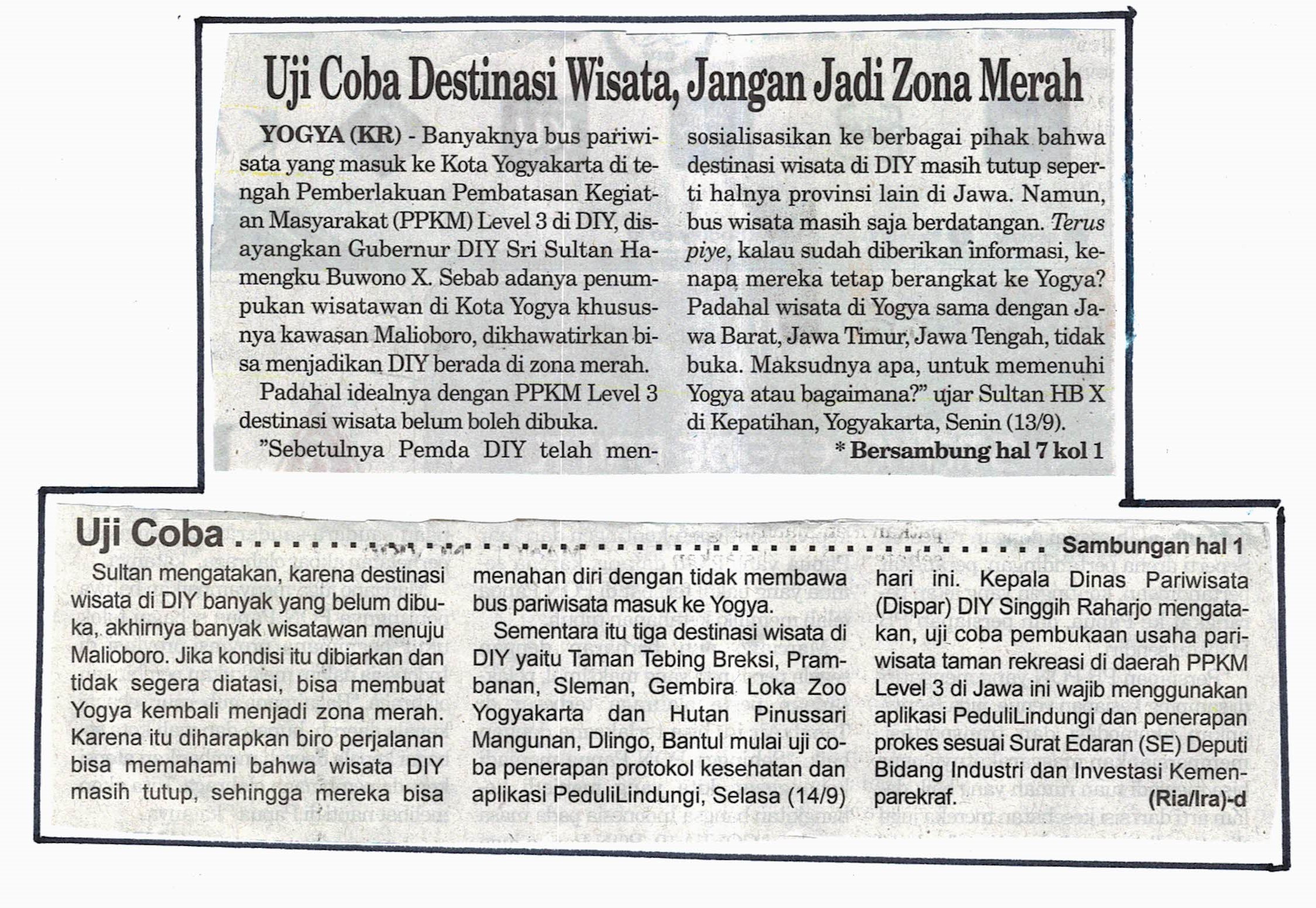 Kliping jogja terbaru