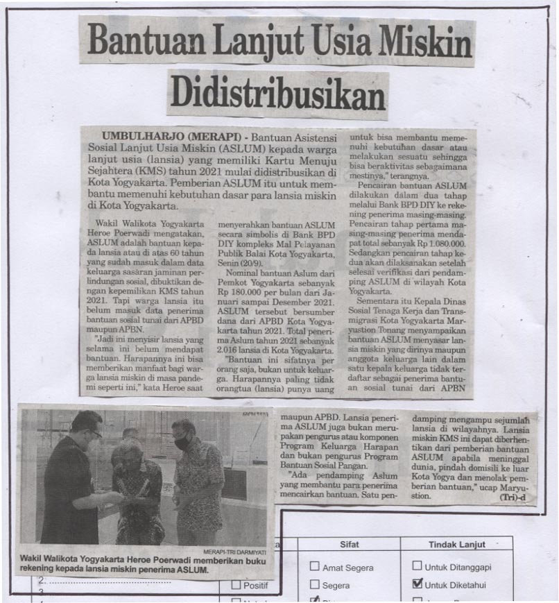 Kliping jogja terbaru