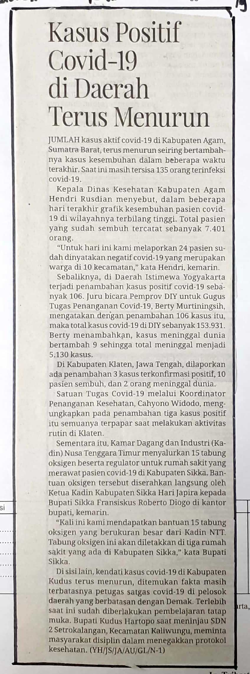 Kliping jogja terbaru