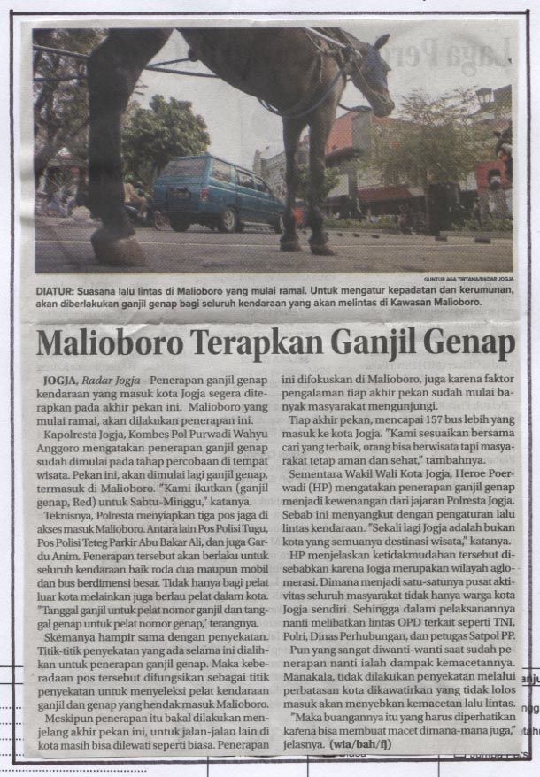 Kliping jogja terbaru